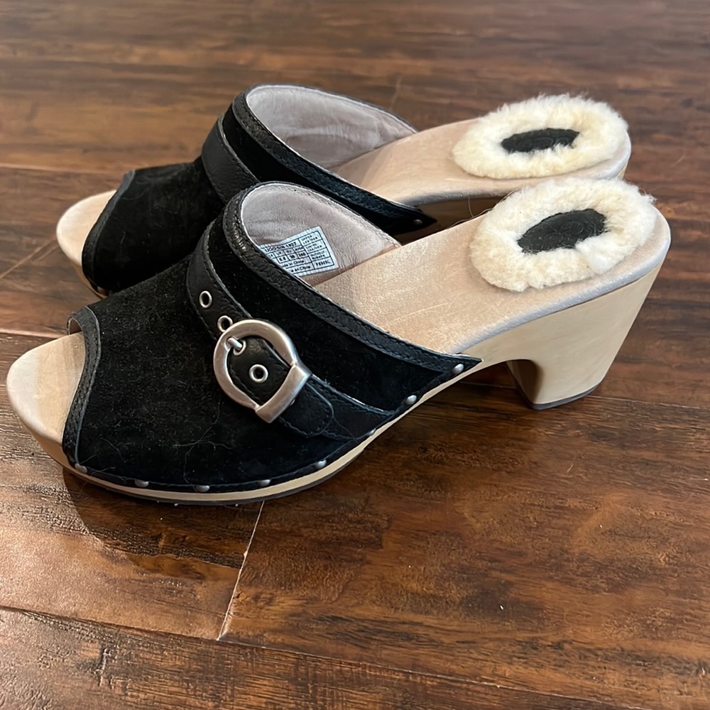 Ugg clogs, worn once or twice.